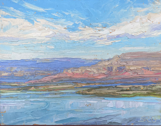 Sarah Grenzeback ~ A Beautiful Day, 13" x 17"