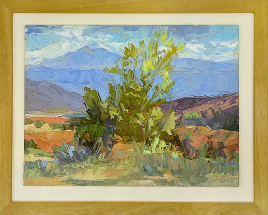 Sarah Grenzeback ~ Cottonwood, 12" x 15" x 3/4"