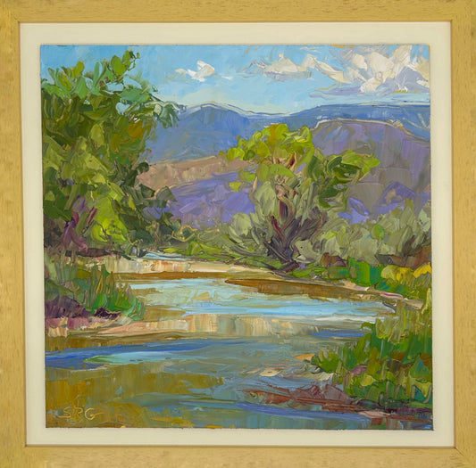 Sarah Grenzeback ~ Lower Chama, 17" x 17"