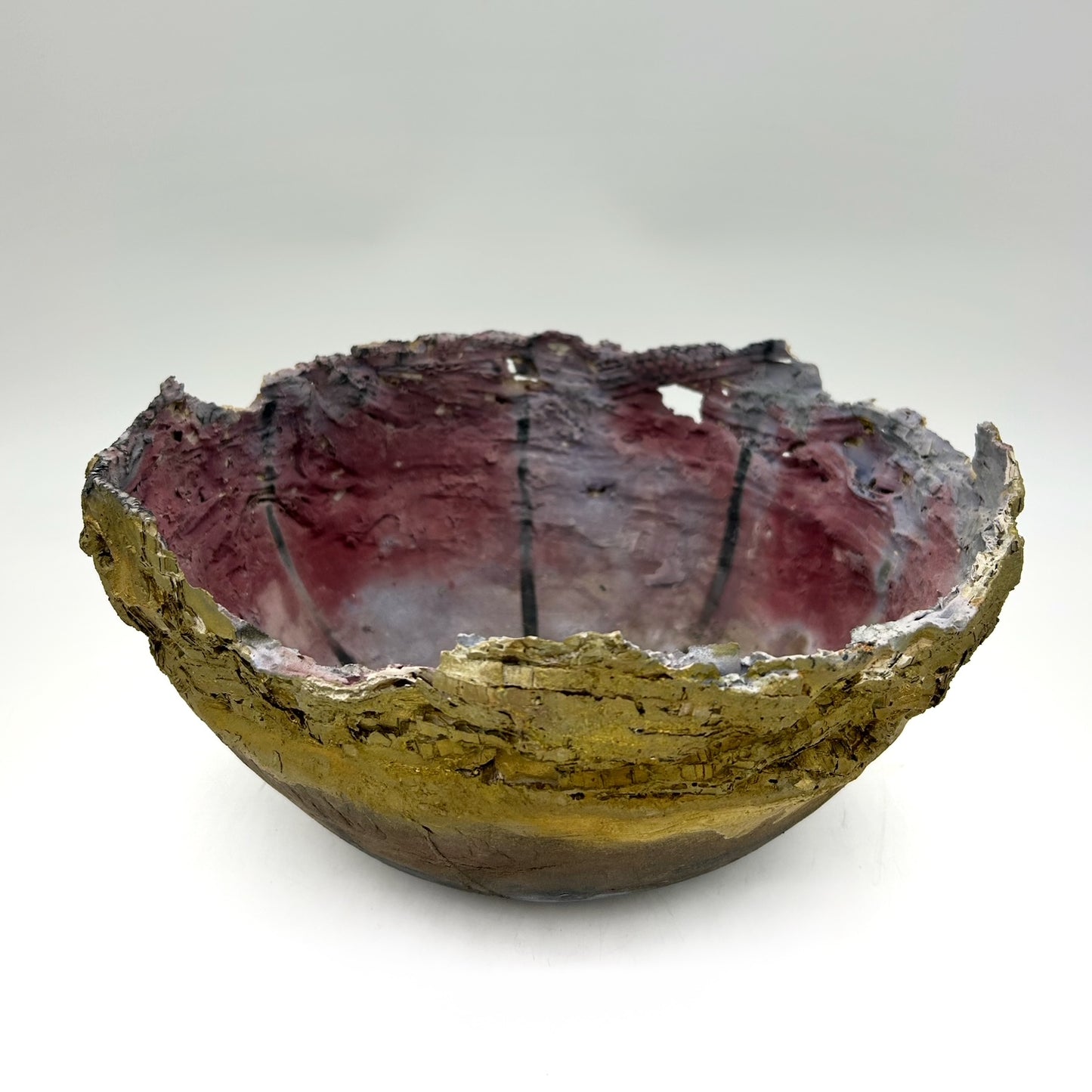 Suzanne Vilmain ~ "Chaos bowl", 5 1/2" x 10 3/4" x 10 1/2"