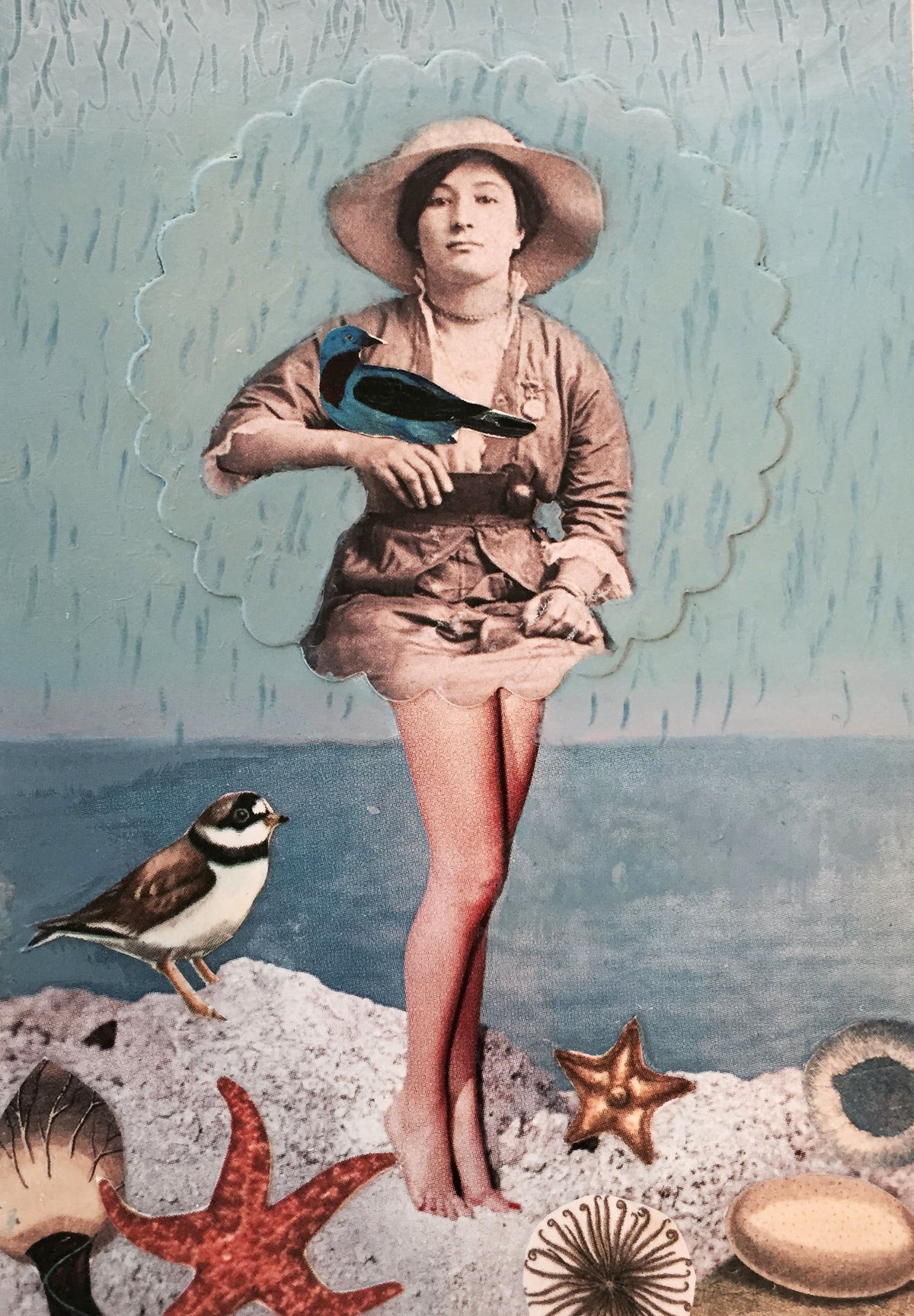 Suzanne Sbarge ~ Seaside, 5" x 3"
