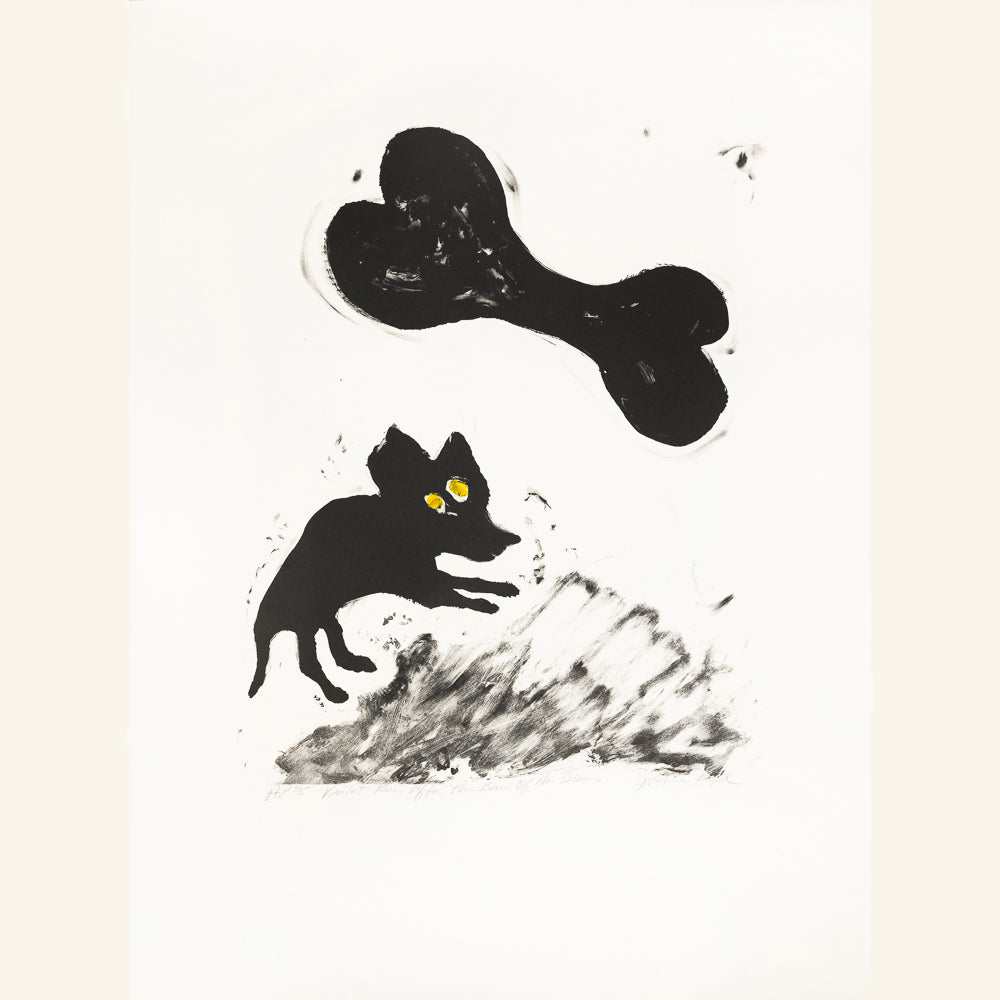 Katharine Kagel ~ Violet Runs After the Bone of her Dreams