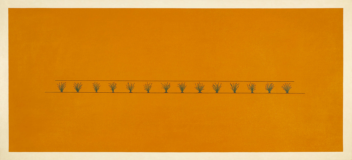 Walter W. Nelson - 14 Ocotillo, 28" x 60" x 2"