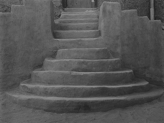 Walter W. Nelson ~ Stair Steps to Acoma, Acoma Pueblo 15/50, 13" x 17"