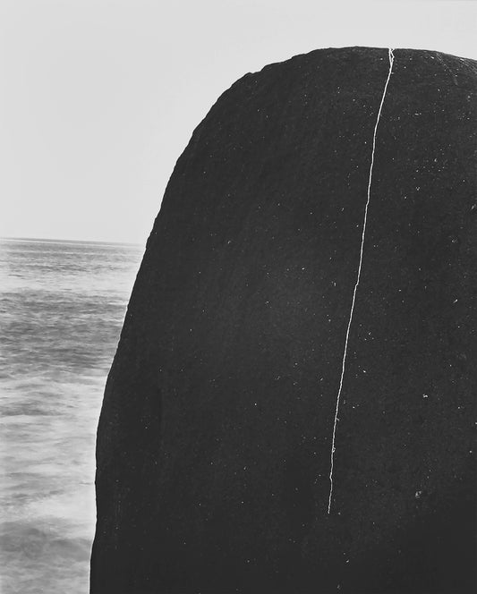 Walter W. Nelson ~ Boulder by the Sea, Cabo San Lucas, Mexico, 24" x 21"