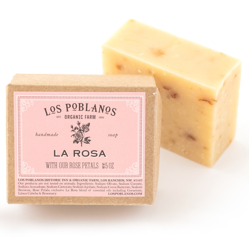 Los Poblanos La Rosa Honey Handmade Soap