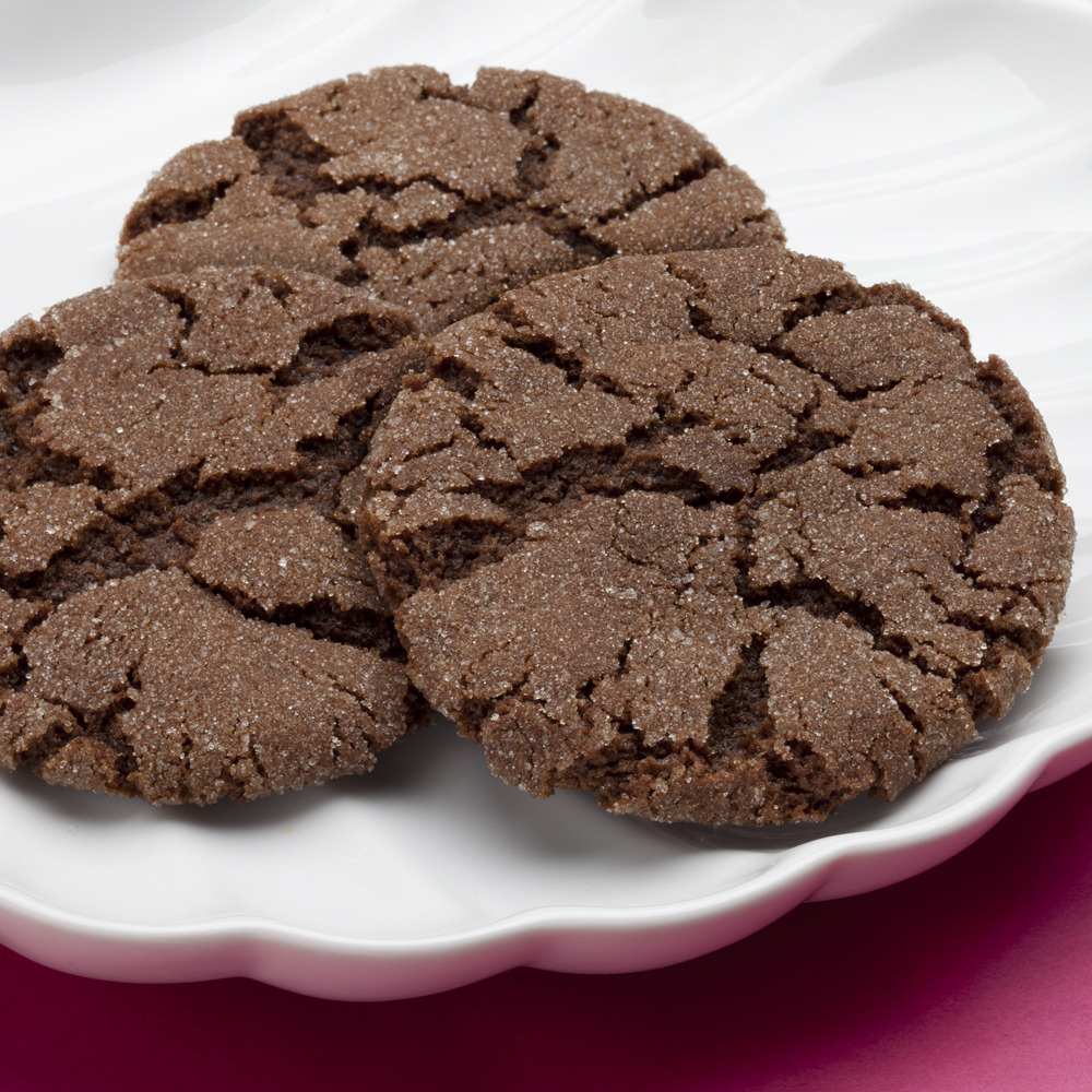 Chocolate Ginger Molasses Cookies