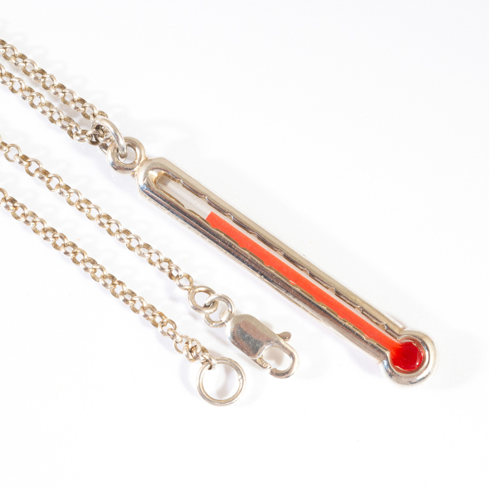 Thermometer Necklace