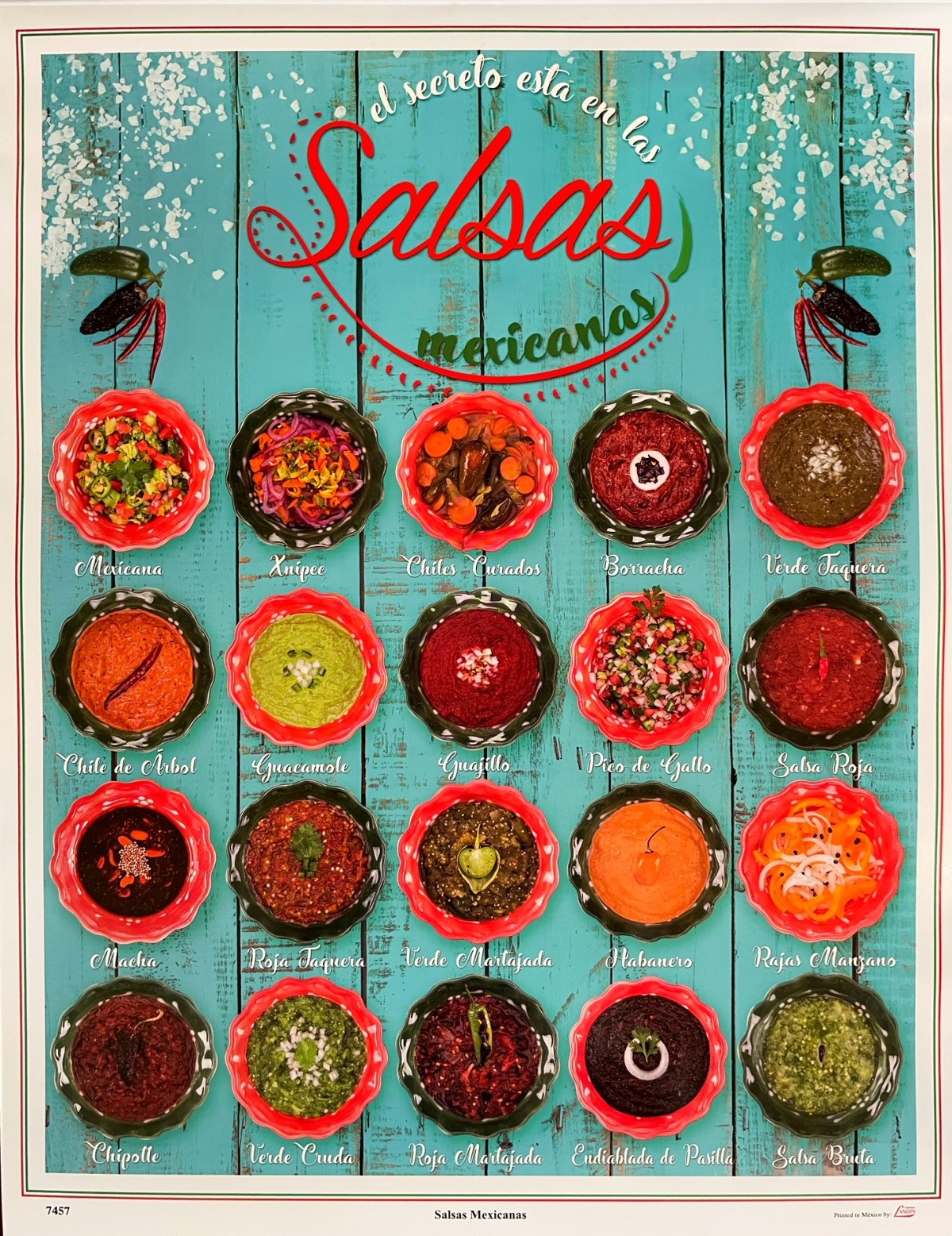 Calendar Salsas Mexicanas