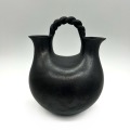 Black Mica Clay Wedding Vase