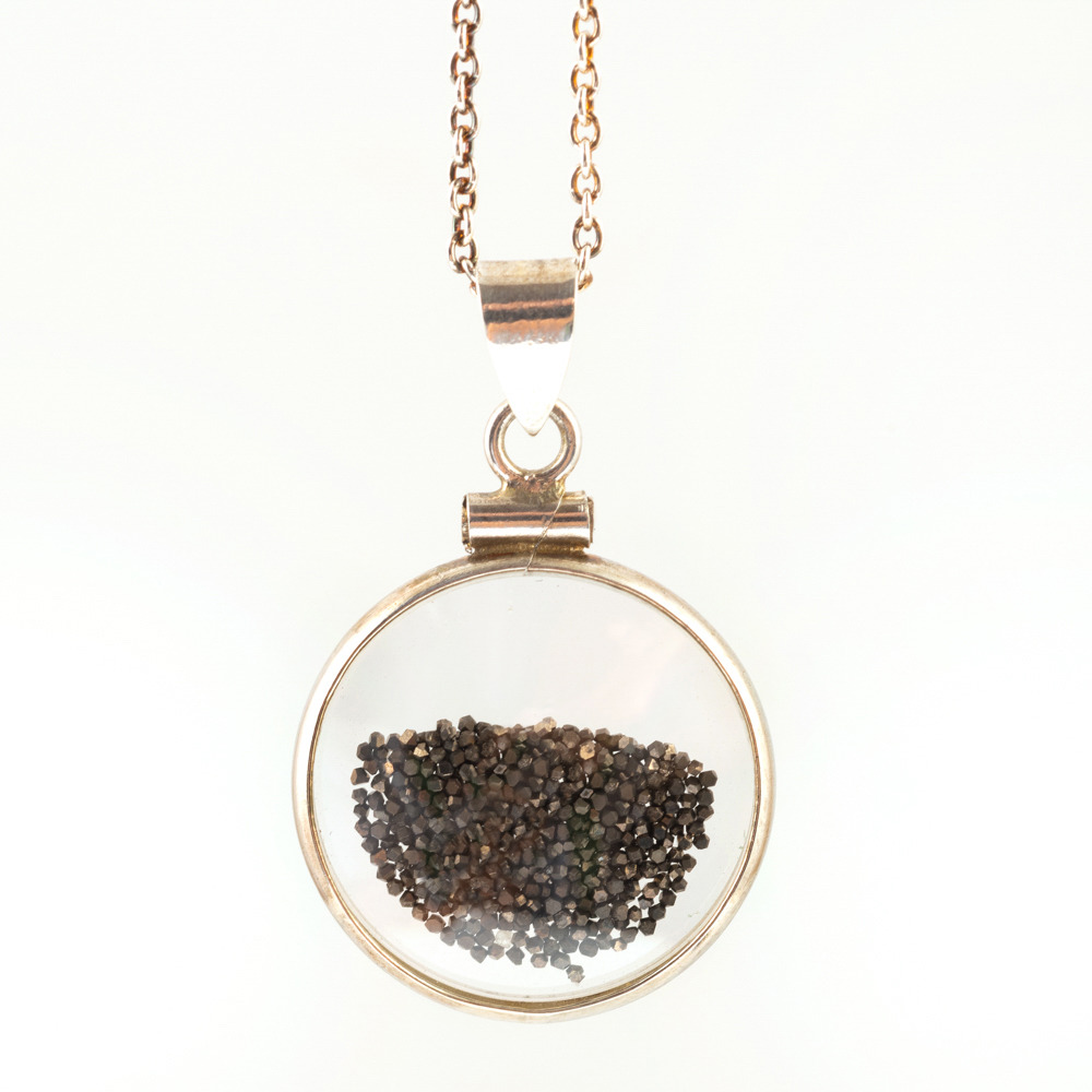 Black Diamond Dust Necklace