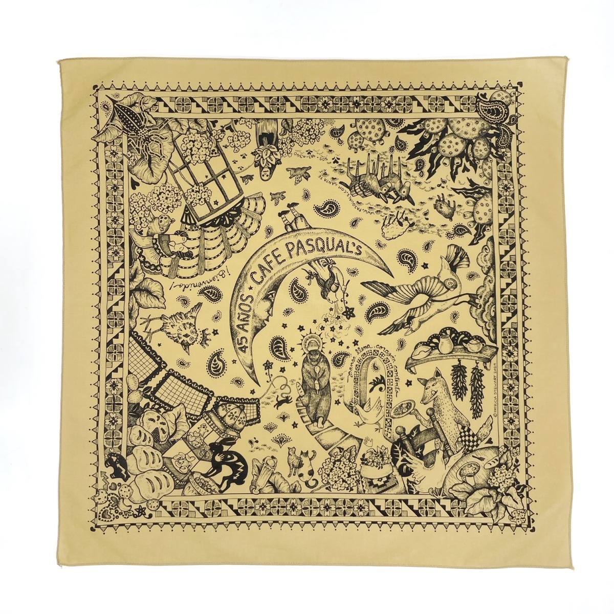 Bandana - Buckskin and Black