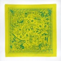 Bandana - Yellow and Teal