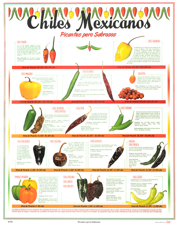 2025 Calendar Picantes pero Sabrosos (Chiles)