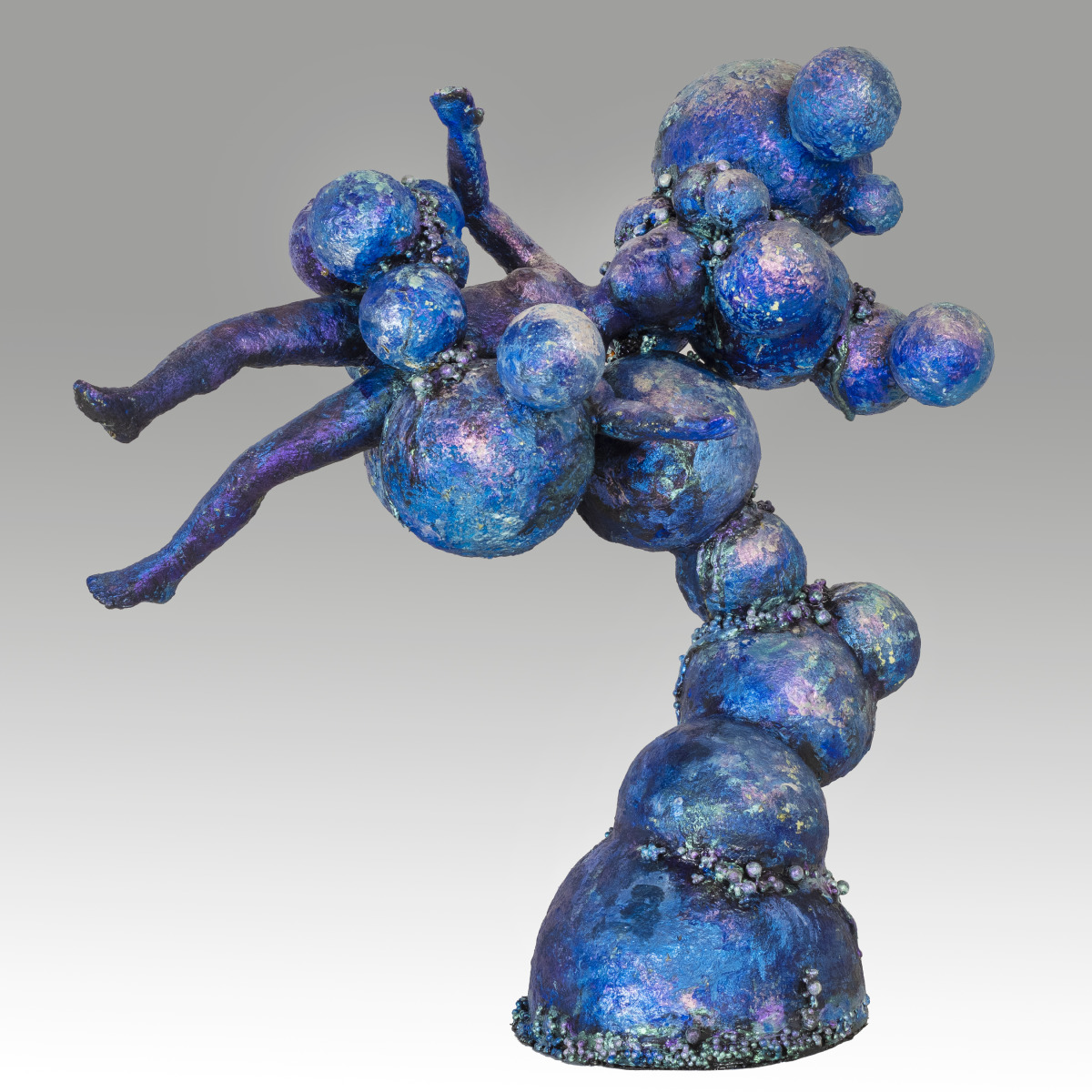 "Bubble Bath" Woman Floating in Bubbles