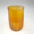 Short Tumbler in Fluted Seaglass