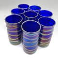 Tall Tumbler in Cobalt Wave