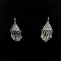 Filigree Triangle Oaxacan Earrings