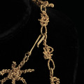 Spider Mum Gold Necklace