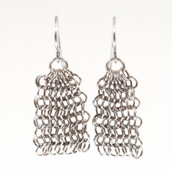 Chainmail Small Earrings