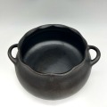 5 Quart Mica Black Casserole style pot