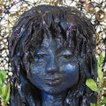 "Avatar of Dreams" Woman with Gold Circular Shield
