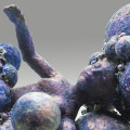 "Bubble Bath" Woman Floating in Bubbles