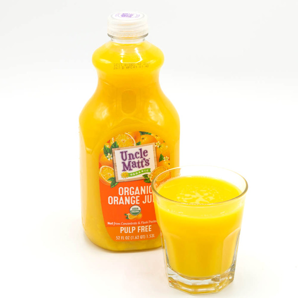 Organic Orange Juice 52 oz bottle