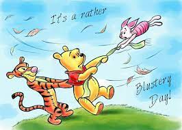 It's a rather blustery day! Winnie the Pooh | Winnie the pooh, Winnie the  pooh quotes, Pooh